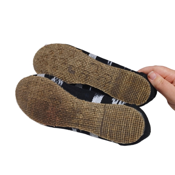 Reef Bella Costas Black & White Cushioned Ballet Flats Women's Size 7 NWT - Picture 11 of 12